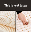 100% Thailand natural latex mattress imported natural rubber pure mattress 1.8m bed 1.5m thickened home dormitory cushion mat