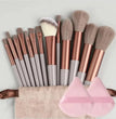 13 Makeup Brushes with Bag Quick-drying Ultra-soft Beauty Tools Portable Makeup Brush Set