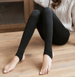 Woman Thermal Tights Sexy Translucent Fleece Leggings Pantyhose Slim Winter Warm Thick Velvet Stockings Female Streetwear Pants