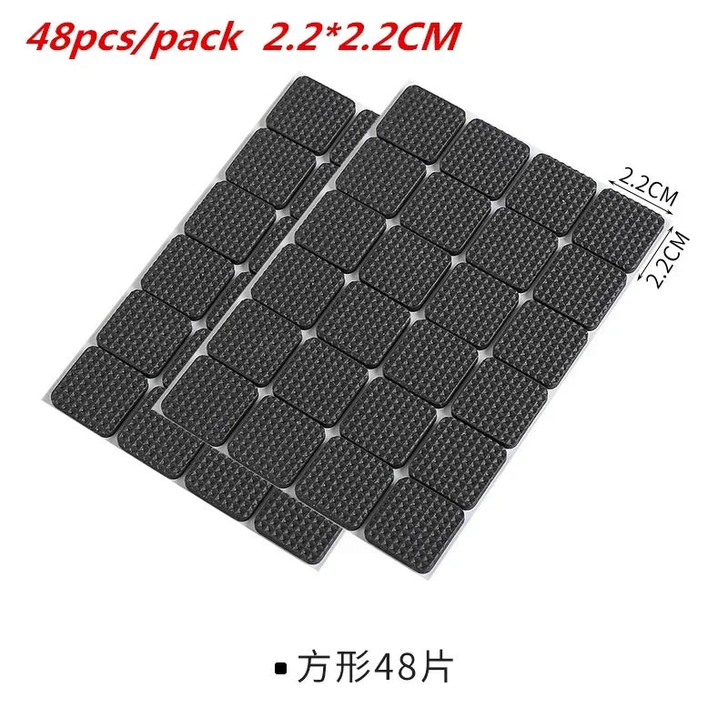 Protective Rubber Pad Rubber Furniture Leg Feet Pad Non-slip Fashion Flexible Table Chair Feet Sticker Foot Cover Household Tool