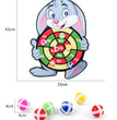 Montessori Dart Board Target Sports Game Toys For Children 4 To 6 Years Old Outdoor Toy Child Indoor Girls Sticky Ball Boys Gift