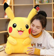 Pokemon Kawaii Pikachu Cute Stuffed Toys Cartoon Plush Dolls Anime Throw Pillow Birthday Christmas Gift For Kids Friends Boys