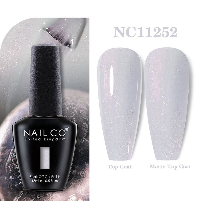 NAILCO 15ml Nail Gel Polish Vernis Semi Permanent UV Varnish Nails Art Manicure Design TOP BASE Hybrid Nail Supplies Nail Glue