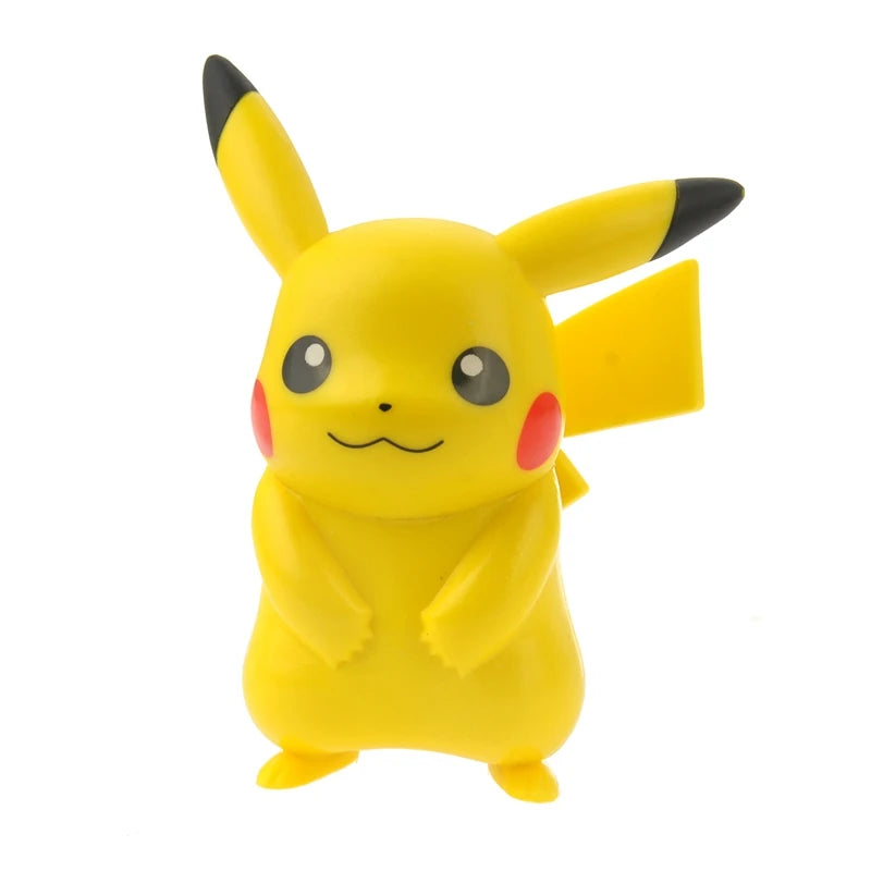 Pokemon Action Figures Anime Catoon PVC Model Toys Pikachu   Charmander Psyduck Bulbasaur Kawaii Collect Dolls Children Gifts