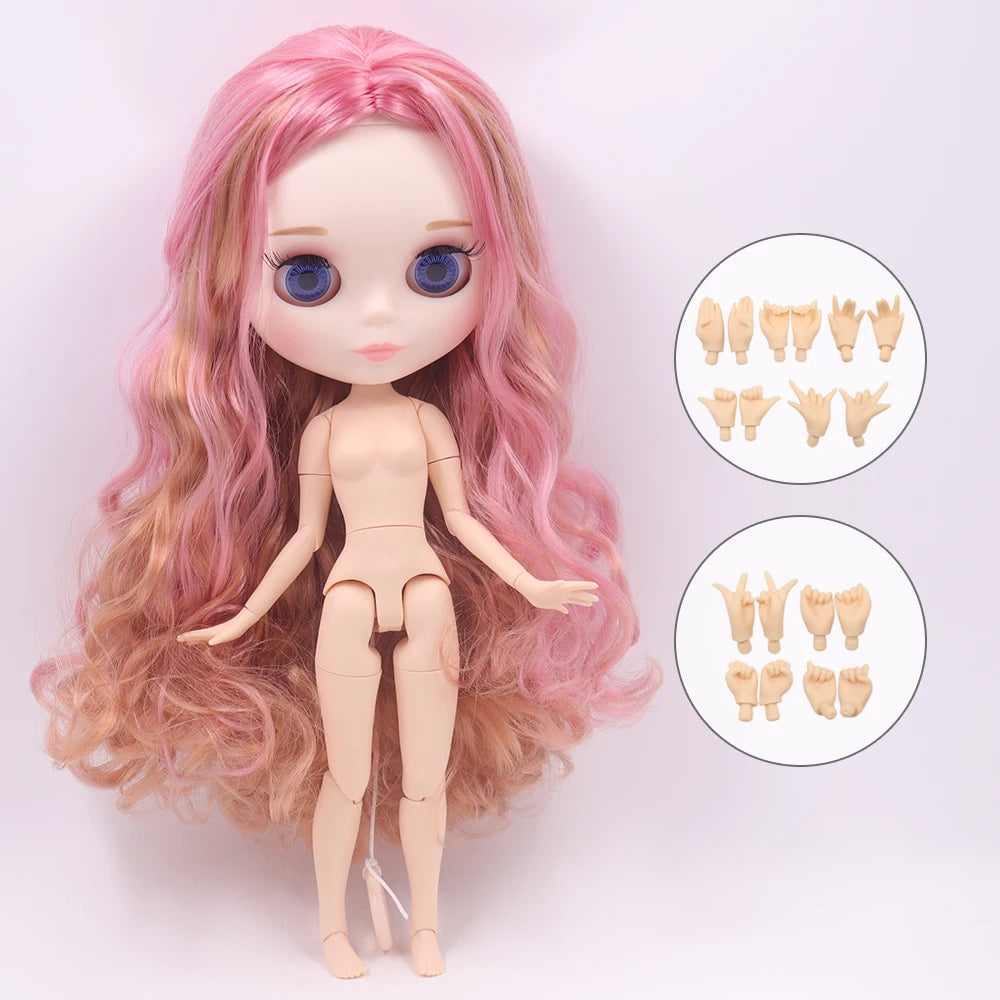 ICY DBS blyth doll 1/6 bjd toy joint body white skin shiny & matte face 30cm on sale special price toy gift anime doll