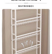 Over The Door Storage Rack Multi Layer Bathroom Load bearing Wall Hanging Shelf Kitchen Condiment Cabinet Door Rear