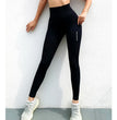 Women Sports Leggings Slim Yoga Pants High Waisted Tummy Control Workout Tights Gym Running Athletic Legging Activewear