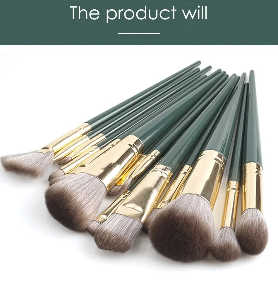 14Pcs Makeup Brushes Soft Fluffy Makeup Tools Cosmetic Powder Eye Shadow Foundation Blush Blending Beauty Make Up Brush