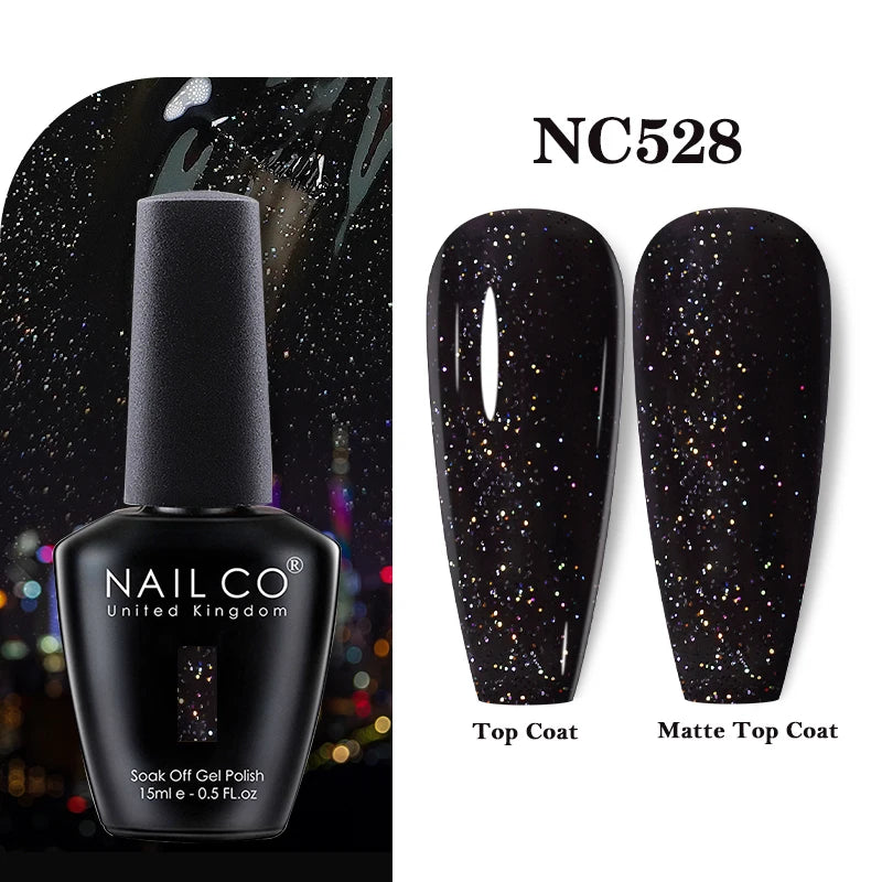 NAILCO 15ml Nail Gel Polish Vernis Semi Permanent UV Varnish Nails Art Manicure Design TOP BASE Hybrid Nail Supplies Nail Glue