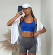 2024 New Summer Solid Yoga Shorts Chic Simple Style High-waisted Hip Lift Women's Sports Shorts