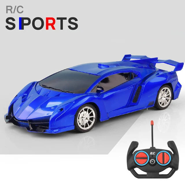 1/18 RC Car LED Light 2.4G Radio Remote Control Sports Cars For Children Racing High Speed Drive Vehicle Drift Boys Girls Toys