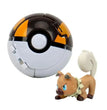 Pokeball Pokemon Figurine Elf Ball Anime Figure Cartoons Pikachu Charizard Pocket Monster Pet Anime Action Model Toy Kids Gifts