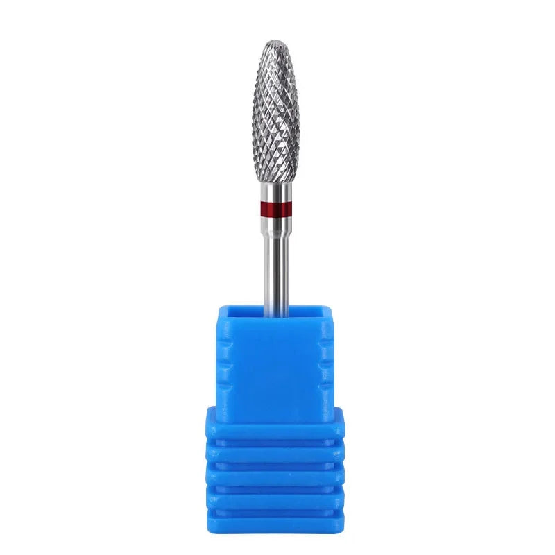 Nail Drill Bits for Acrylic Gel Nails Tungsten Carbide Nail Bits for Nail Drill E-file Bits Manicure Pedicure Remover Tools