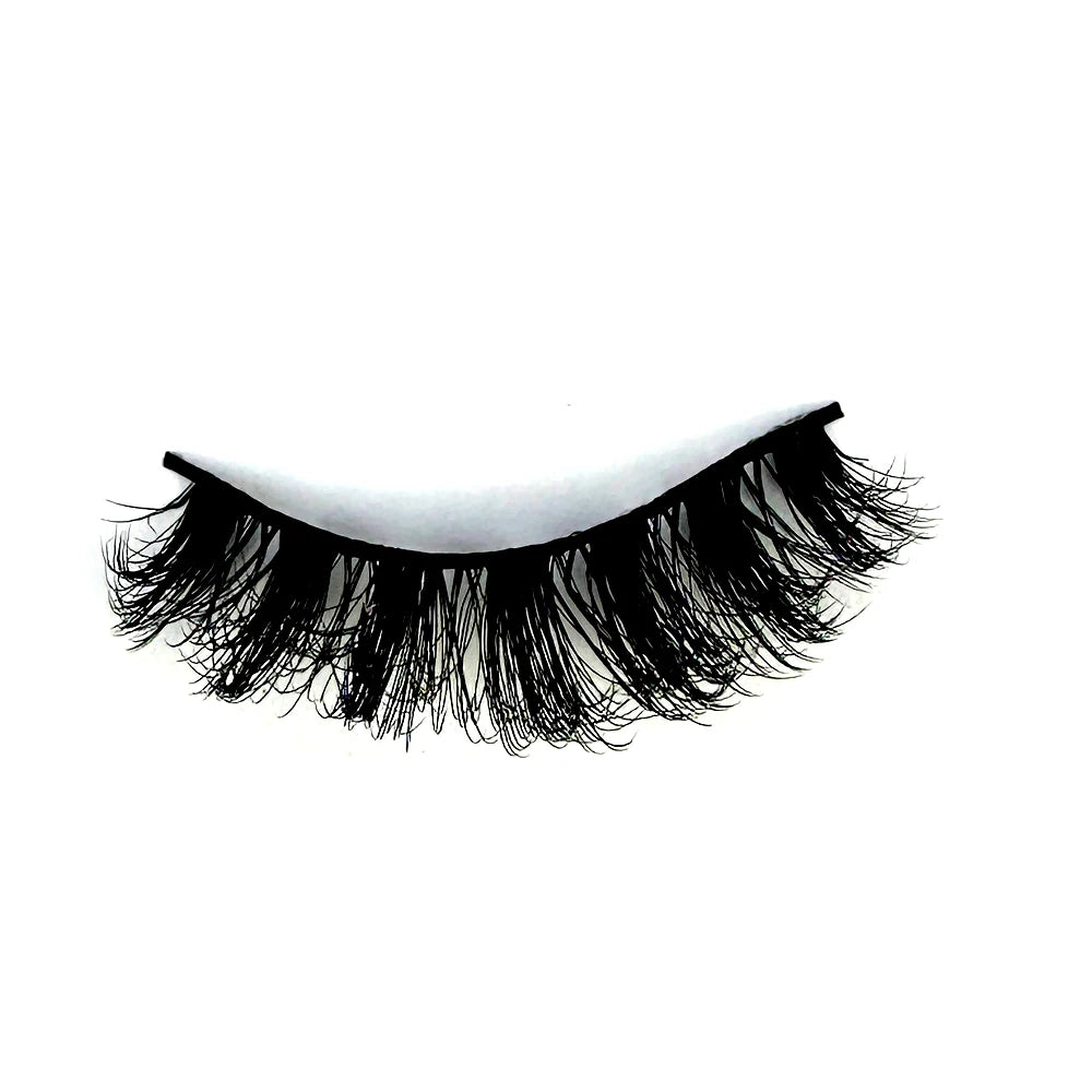 5pairs Classic Hybrid Volume Lashes New Arrival Wispy D Curl Short Russian Strip Lashes Makeup False Eyelashes