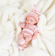 New Silicone Reborn Dolls 20cm Baby Reborn Toys Waterproof Vinyl Bebe Doll Cute Mini Reborn Baby Doll For Girls Birthday Gift