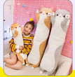 Children's Toy Stuffed Animal Pillow Cute Cat Pillow Soft Plush Long Cat Pillow Birthday Gift