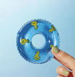 Kids' Mini Swim Ring Bath Toy Swimming Pool Float Circle Ring Toys Toy Baby Funny Doll Floating Rubber Bath Inflatable Games