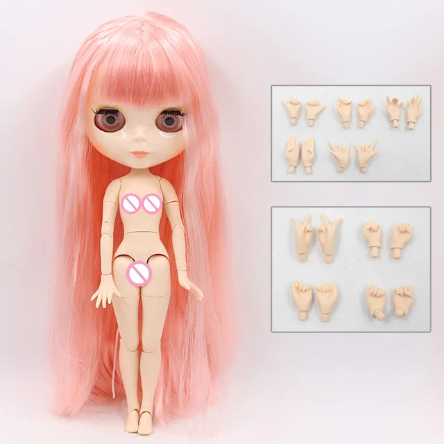 ICY DBS blyth doll 1/6 bjd toy joint body white skin shiny & matte face 30cm on sale special price toy gift anime doll