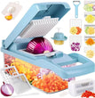 12 in 1 Multifunctional Vegetable Cutter Food Chopper Potato Slicer Carrot Grater Onion Shredder Salad Cutter Kitchen Gadgets