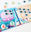 Montessori Baby Busy book My First Quiet Book Paste Early Learning Education Toy Children Toy Matching Game for Babies 2 3 Years