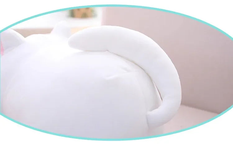 20cm Cute Soft Cat Plush Pillow Sofa Cushion Kawaii Plush Toy Stuffed Cartoon Animal Doll Lovely Gift