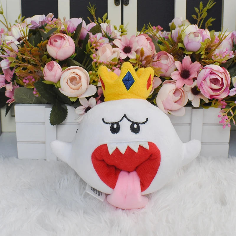 26 Styles Kawaii Mario Ice Fire Flower Boo Cappy Plush Toys Cute Anime Figure Super Star Big Poison Piranha Plant Peluche Dolls