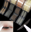 MJ Transparent Grey Beige Big Eyes Invisible Lace Mesh Fiber Self-adhesive Eye Patch Eyelid Double Eyelid Tape Sticker Makeup To