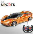 1/18 RC Car LED Light 2.4G Radio Remote Control Sports Cars For Children Racing High Speed Drive Vehicle Drift Boys Girls Toys