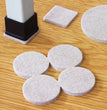 20mm Felt Chair Leg Pads 5mm Thick Floor Scratch Protector Mat Mute Non-slip Self Adhesive DIY Furniture Accessories