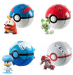 Pokeball Pokemon Figurine Elf Ball Anime Figure Cartoons Pikachu Charizard Pocket Monster Pet Anime Action Model Toy Kids Gifts