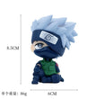 9cm Naruto Anime Figure Naruto Kakashi Action Figure Q Version Kawaii Sasuke Itachi Figurine Car Decoration Collection Model Toy