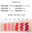 HANDAIYAN 6 Shades Matte Matte Lipstick Velvet Easy Tinting Long-Wear Makeup Lip Makeup