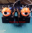 Web/APP Control SG90 Left and Right Robotic Bionic Eyes for Arduino Robot Kit With 3D Printer Robot ESP8266 Programmable Toys