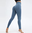 2024 Popular High Waist Buttock Lifting Fitness Trousers Women High Elastic Quick-Drying Tight Sweat?pants Internet Celebrity Pe