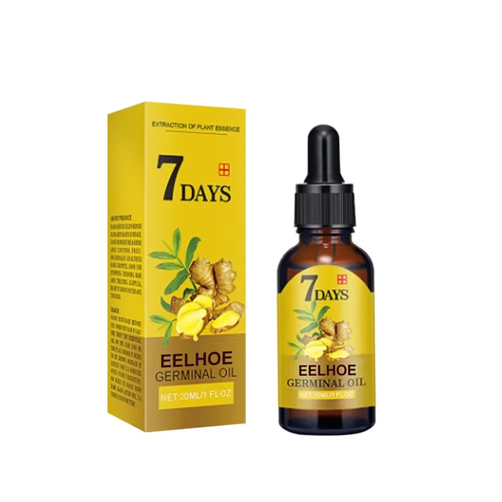 7 Day Rapid Growth Liquid Anti Hair Loss Ginger Growth Conditioning  Treatment Nourish Hair Growth Oil Scalp Care Serum Products