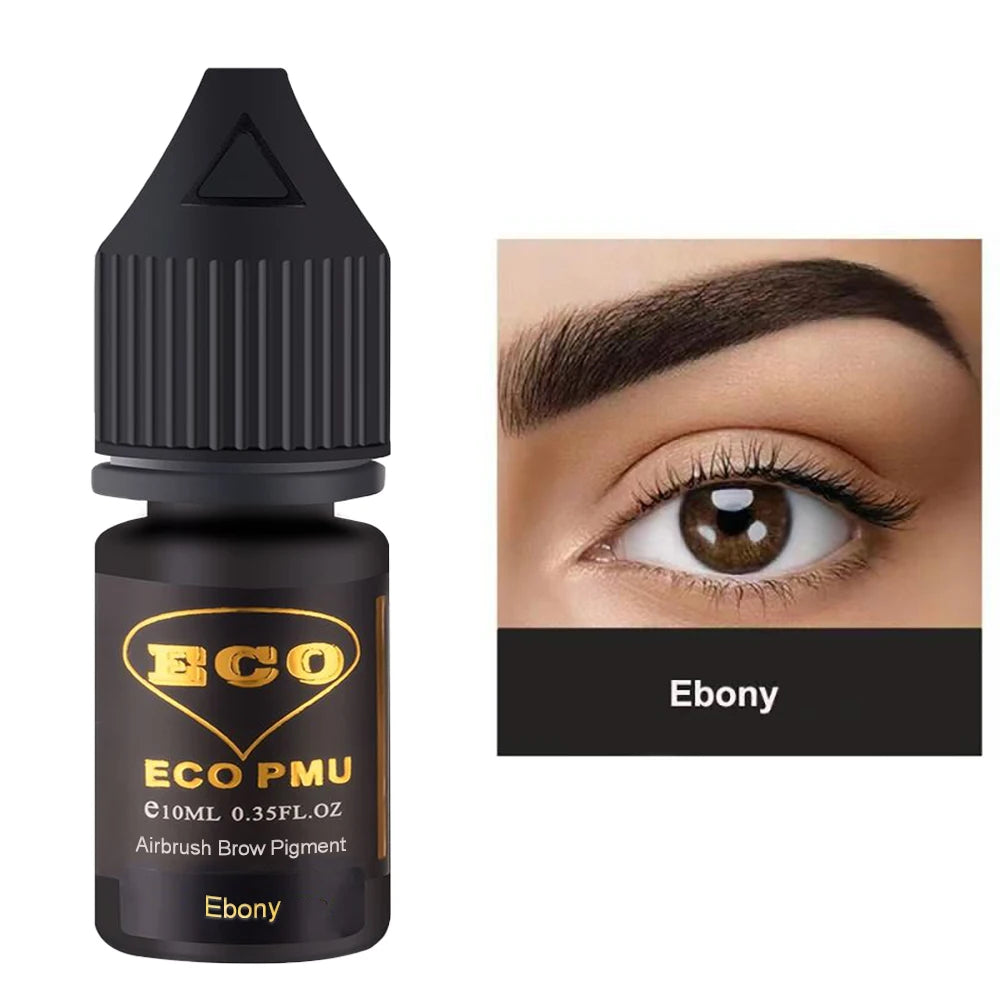 Eyebrow Tint Airbrush Brow Pigment for Hybrid Dye&Tint 10ml Tattoo Ink Supplies Tinta para tatuar Maquiagem Makeup Maquillaje