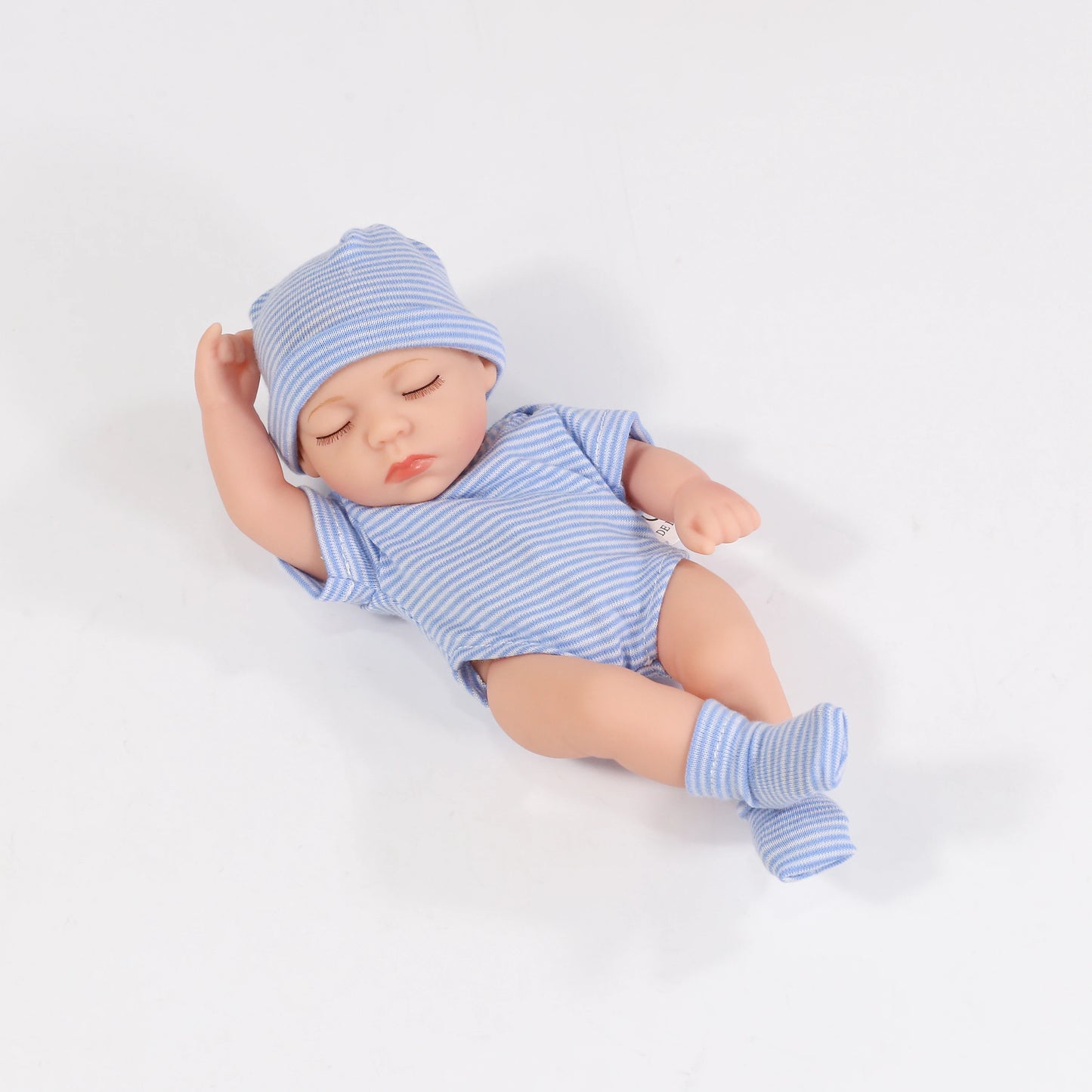 New Silicone Reborn Dolls 20cm Baby Reborn Toys Waterproof Vinyl Bebe Doll Cute Mini Reborn Baby Doll For Girls Birthday Gift