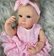 18 Inch Bettie Full Body Soft Silicone Vinyl Girl Reborn Baby Doll With Painted Lifelike Hair Bebe Reborn Toys