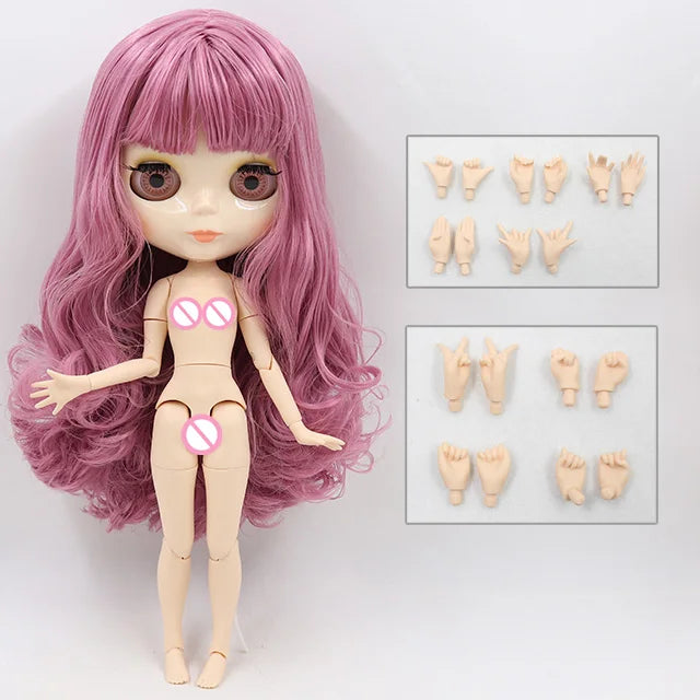 ICY DBS blyth doll 1/6 bjd toy joint body white skin shiny & matte face 30cm on sale special price toy gift anime doll