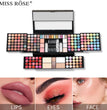 MISS ROSE Make-up Kit ALL IN ONE Full Facial Makeup Set Eye Shadow Lip Gloss Eyeliner Makeup Brushe Cosmetics Bag Makeup Product