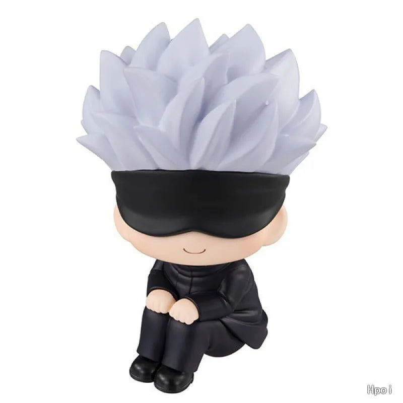 10cm Q Version Anime Figure Toys Anime Jujutsu Kaisen Figure Yuji Itadori Gojo Satori Collectible Model Action Figure Toys Gift