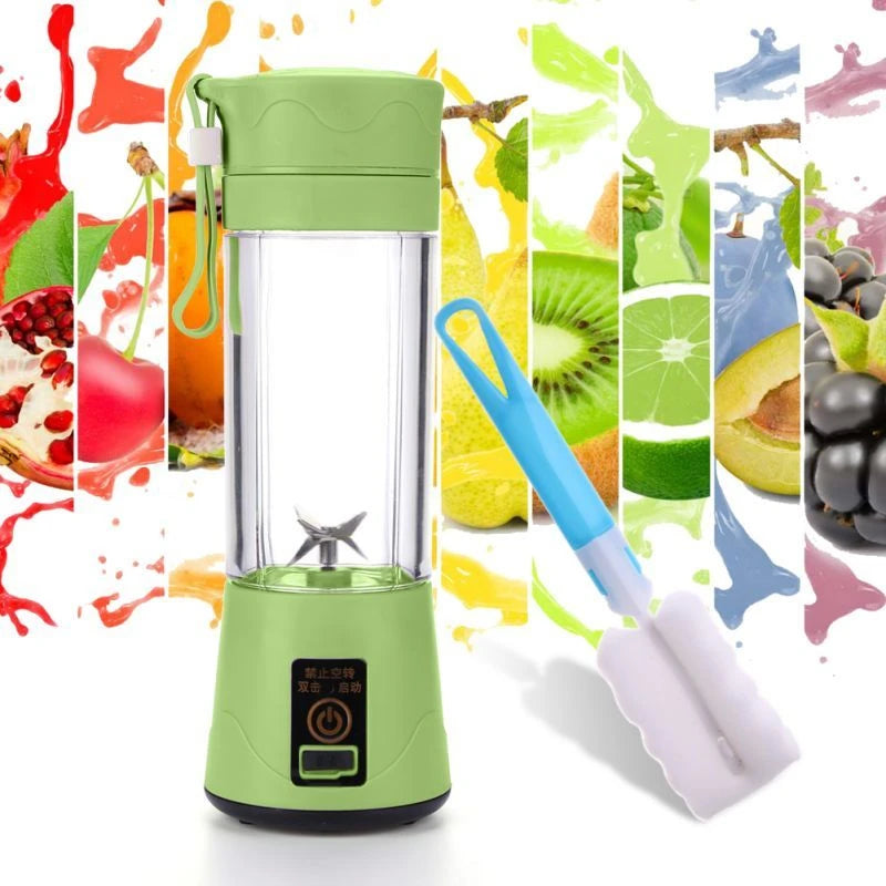 Mini Juicer Portable Blender Fruit Milkshake Handheld Electric Juicer USB Rechargeable Multifunction Blender Kitchen supplies