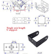 DIY 2 DOF Rotatable Rotary Robot Arm Base Platform 20kg Digital Servo For Raspberry Pi MG996 Programmable Toys Robot For Arduino