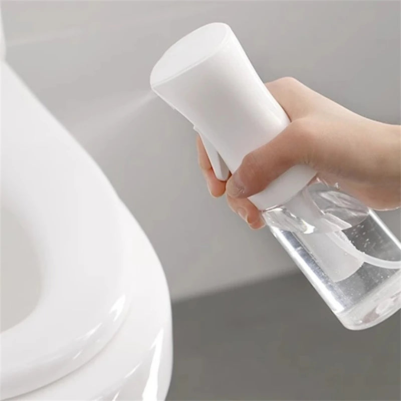 High Pressure Continuous Spray Bottle Hair Care Makeup Water Replenishing Spray Bottle 500/300/200ml Press Spray Bottle