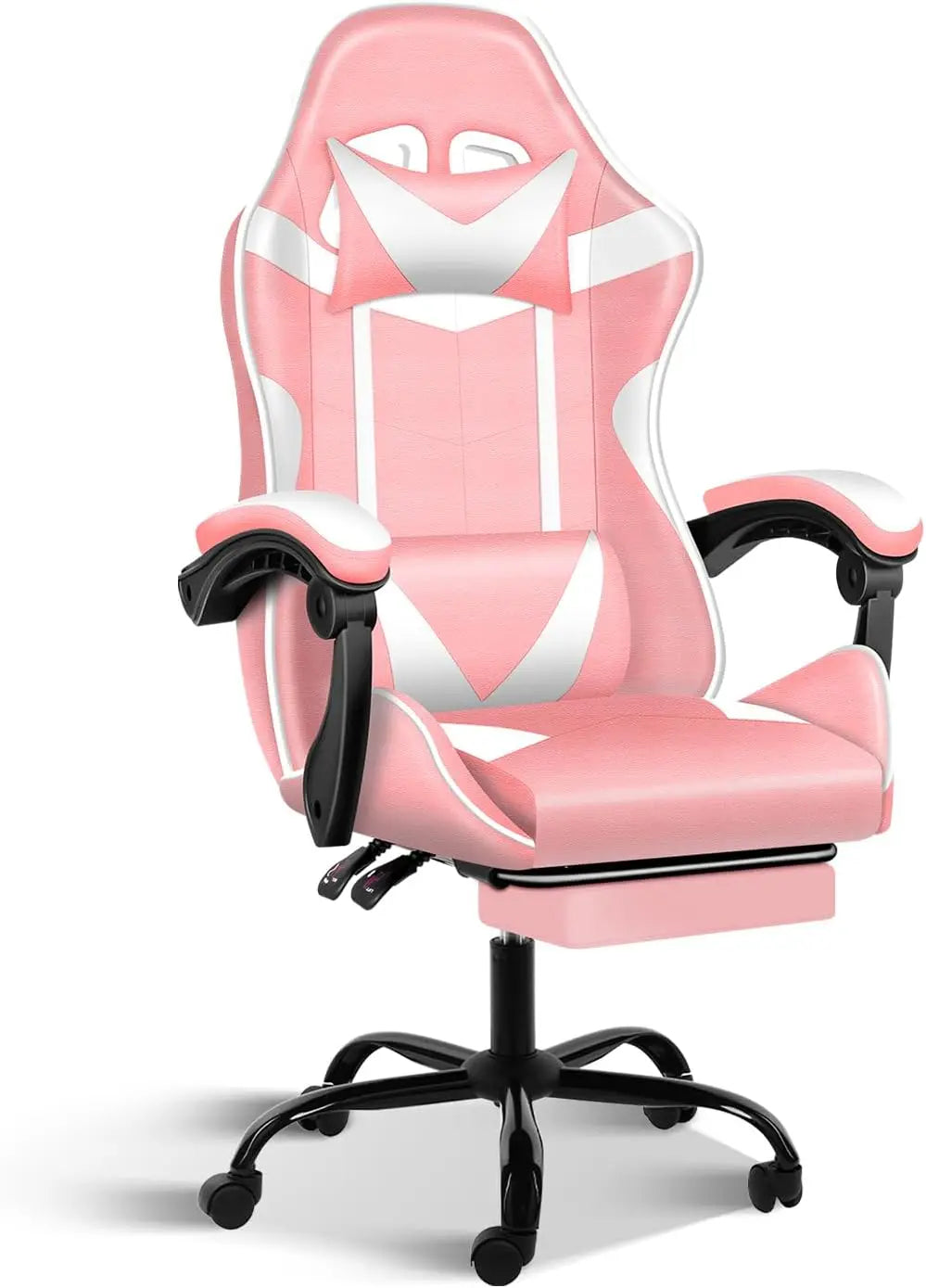 Gaming Chair, Backrest and Seat Height Adjustable Swivel Recliner Racing Office Computer Ergonomic Video Game Chair