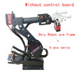 Ps2 Control 6 DOF Robotic Arm Gripper Claw Steam Diy Manipulator For Arduino STM32 Robot with 6pcs 180 Degree Programmable Robot