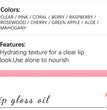 Crystal Jelly Moisturizing Lip Oil Plumping Lip Gloss Makeup Sexy Plump Lip Glow Oil Tinted Lip Plumper 6ml 1 Piece