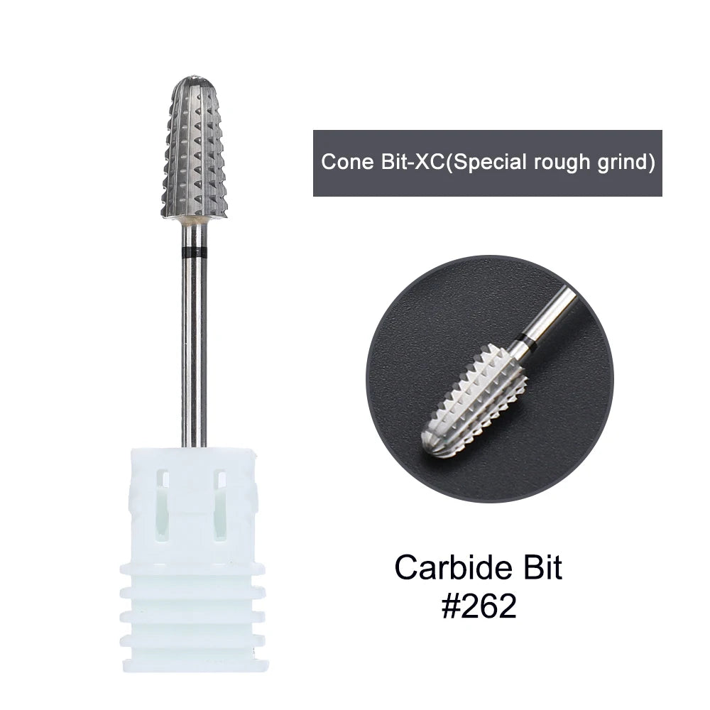 Carbide Milling Cutter Professional Manicure Electric Rotary Manicure Machine Drill Bit Nail Sanding Head For Removing Acrylic