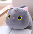 20cm Cute Soft Cat Plush Pillow Sofa Cushion Kawaii Plush Toy Stuffed Cartoon Animal Doll Lovely Gift