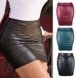 Women Summer Mini Skirts High-waist Slim Fittness Hip Pencil Skirts Vintage Bodycon Skirt Sexy Clubwear Ladies Office Clothing